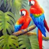 HUACAN Diamond Painting Kit – Tropical Parrot – photo 2