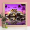 HUACAN Diamond Painting Kit – Tiger Portrait HUACAN Diamond Painting Kit – Tiger Portrait – photo 4