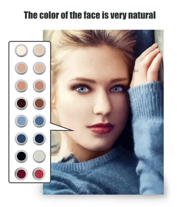 HUACAN Custom Photo Paint by Numbers – Premium Kit HUACAN Custom Photo Paint by Numbers – Premium Kit – photo 3