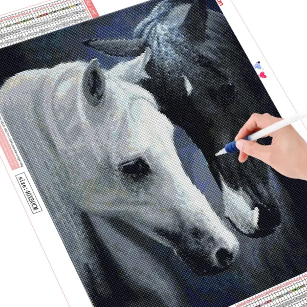 HUACAN Diamond Painting Kit – Galloping Horse HUACAN Diamond Painting Kit – Galloping Horse – photo 3