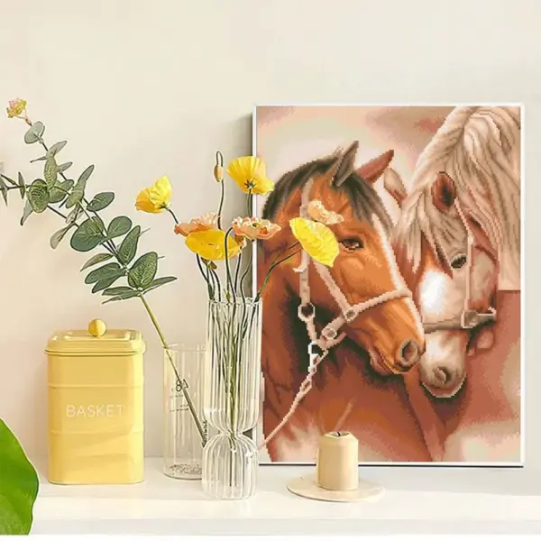 HUACAN Diamond Painting Kit – Autumn Horse HUACAN Diamond Painting Kit – Autumn Horse – photo 5
