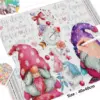 HUACAN Diamond Painting Kit – Santa Gnome Love – photo 4