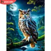 HUACAN Diamond Painting Kit – Forest Owl HUACAN Diamond Painting Kit – Forest Owl