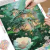 HUACAN Diamond Painting Kit – Rose Cottage – photo 2