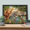 HUACAN Diamond Painting Kit – Safari Trio HUACAN Diamond Painting Kit – Safari Trio – photo 4