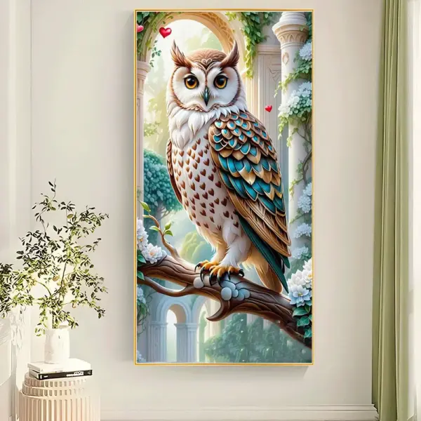 HUACAN Diamond Painting Kit – Wise Owl HUACAN Diamond Painting Kit – Wise Owl – photo 3