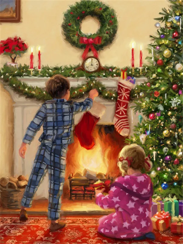 Hanging the Stockings