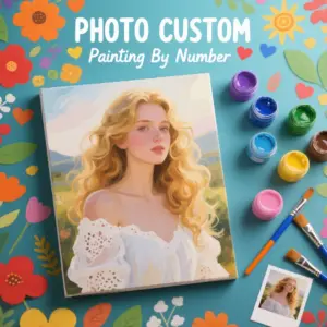 HUACAN Custom Photo Paint by Numbers – Signature Kit