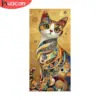 HUACAN Diamond Painting Kit – Cozy Cat