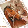 HUACAN Diamond Painting Kit – Autumn Horse HUACAN Diamond Painting Kit – Autumn Horse – photo 3
