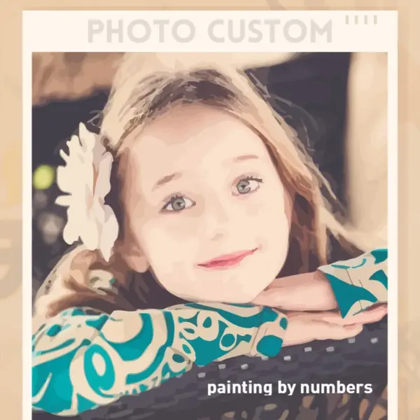 HUACAN Custom Photo Paint by Numbers – Keepsake Kit HUACAN Custom Photo Paint by Numbers – Keepsake Kit