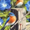 HUACAN Diamond Painting Kit – Garden Birds – photo 2