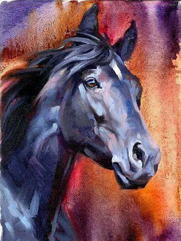 HUACAN Diamond Painting Kit – Galloping Horse – photo 2