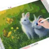 HUACAN Diamond Painting Kit – Bunny Rabbit – photo 3