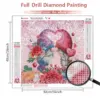 HUACAN Diamond Painting Kit – Santa Gnome Love – photo 2