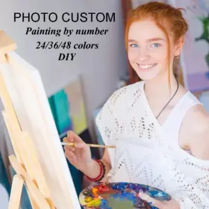 HUACAN Custom Photo Paint by Numbers – Heritage Kit