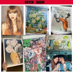 HUACAN Custom Photo Paint by Numbers – Cherished Kit – photo 2