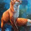 HUACAN Diamond Painting Kit – Winter Fox – photo 2