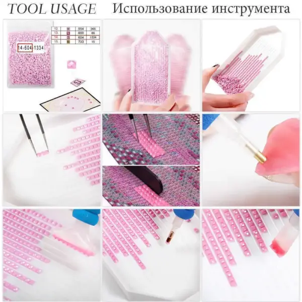 HUACAN Diamond Painting Kit – Cozy Cat – photo 6