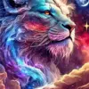 HUACAN Diamond Painting Kit – Regal Lion – photo 2