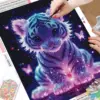 HUACAN Diamond Painting Kit – Tiger & Butterfly HUACAN Diamond Painting Kit – Tiger & Butterfly – photo 2