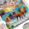 HUACAN Diamond Painting Kit – Sunset Horse HUACAN Diamond Painting Kit – Sunset Horse – photo 2