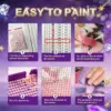 HUACAN Diamond Painting Kit – Sunset Mountain Forest – photo 6