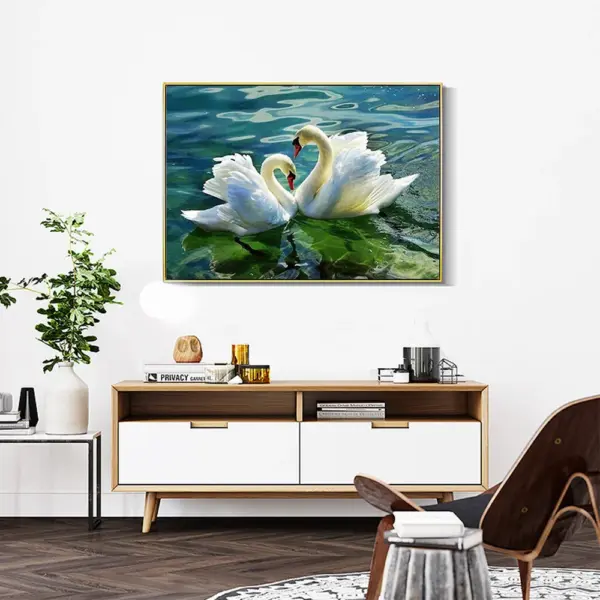 HUACAN Diamond Painting Kit – Graceful Swan HUACAN Diamond Painting Kit – Graceful Swan – photo 6