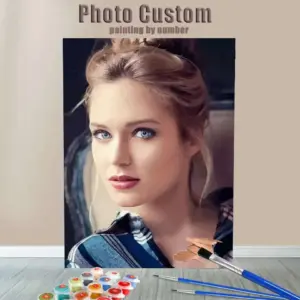 HUACAN Custom Photo Paint by Numbers – Timeless Kit
