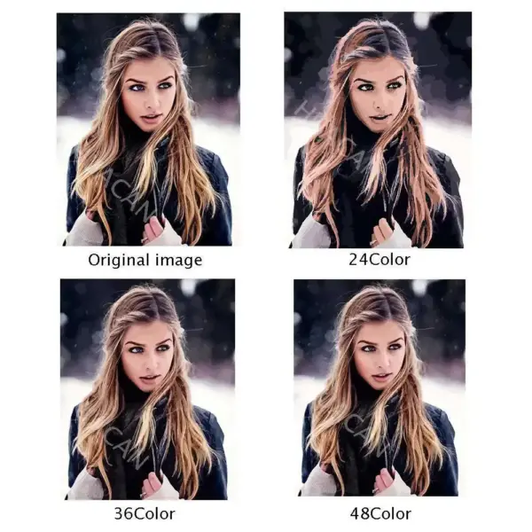 HUACAN Custom Photo Paint by Numbers – Classic Kit Pintura com Foto Personalizada HUACAN – Clássica – foto 5