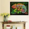 HUACAN Diamond Painting Kit – Rainbow Chameleon HUACAN Diamond Painting Kit – Rainbow Chameleon – photo 4