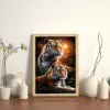 HUACAN Diamond Painting Kit – Jungle Tiger – photo 3