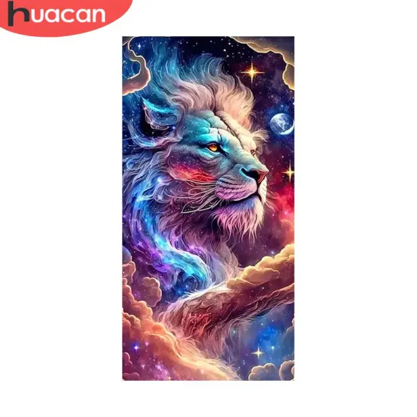 HUACAN Diamond Painting Kit – Regal Lion HUACAN Diamond Painting Kit – Regal Lion