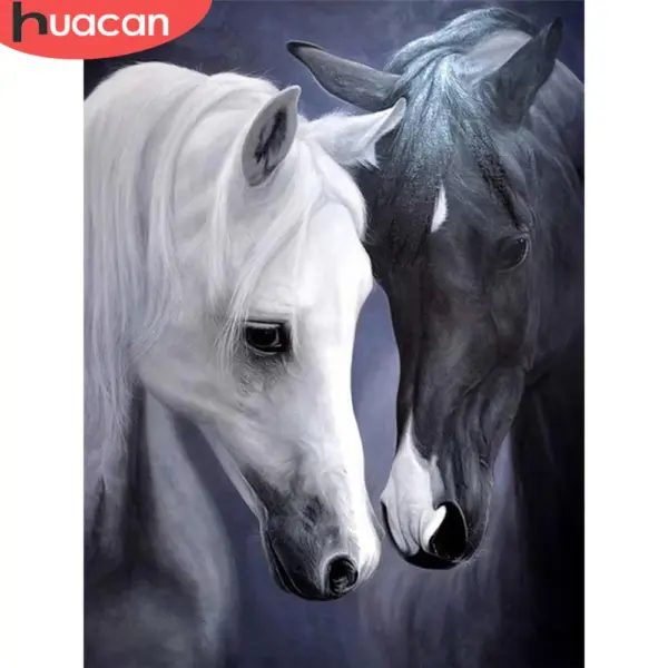 HUACAN Diamond Painting Kit – Galloping Horse HUACAN Diamond Painting Kit – Galloping Horse