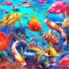 HUACAN Diamond Painting Kit – Koi Fish – photo 2