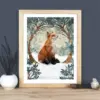 HUACAN Diamond Painting Kit – Winter Fox HUACAN Diamond Painting Kit – Winter Fox – photo 4