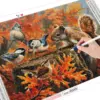 HUACAN Diamond Painting Kit – Autumn Squirrel Kit Pintura com Diamantes HUACAN – Esquilo de Outono – foto 3