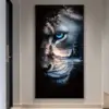 HUACAN Diamond Painting Kit – Lion Portrait HUACAN Diamond Painting Kit – Lion Portrait – photo 3