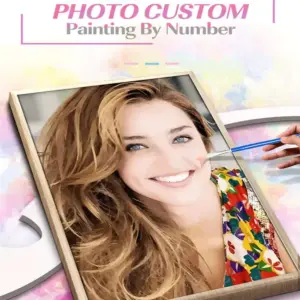 HUACAN Custom Photo Paint by Numbers – Elegant Kit