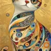 HUACAN Diamond Painting Kit – Cozy Cat – photo 2