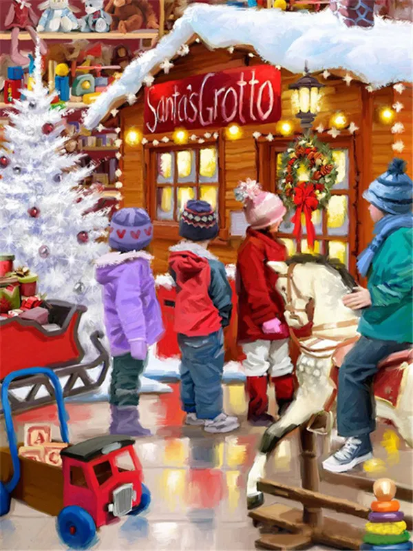 Santa's Grotto Line