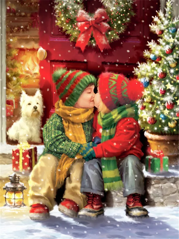 Sweethearts Under the Wreath