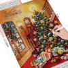 HUACAN Diamond Painting Kit – Christmas Tree Scene HUACAN Diamond Painting Kit – Christmas Tree Scene – photo 3