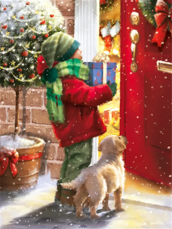 Gift at the Red Door