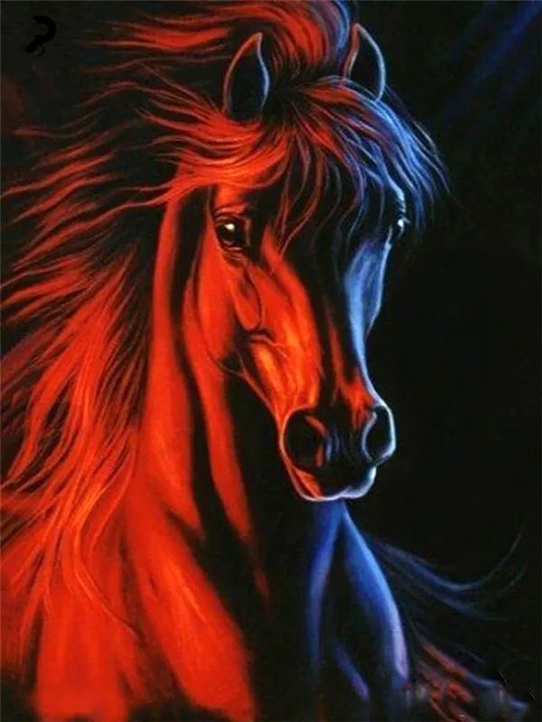 Fire and Ice Horse