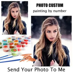 HUACAN Custom Photo Paint by Numbers – Classic Kit