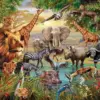 HUACAN Diamond Painting Kit – Safari Trio – photo 2