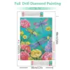 HUACAN Diamond Painting Kit – Dragonfly Garden HUACAN Diamond Painting Kit – Dragonfly Garden – photo 2
