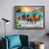 HUACAN Diamond Painting Kit – Sunset Horse HUACAN Diamond Painting Kit – Sunset Horse – photo 3