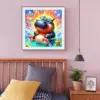 HUACAN Diamond Painting Kit – Happy Hippo HUACAN Diamond Painting Kit – Happy Hippo – photo 3